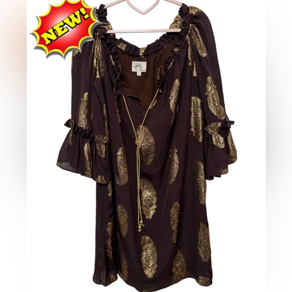 Milly of New York Tops - MILLY OF NEW YORK OFF THE SHOULDER TOP WITH PAISLEY PRINT NWOT